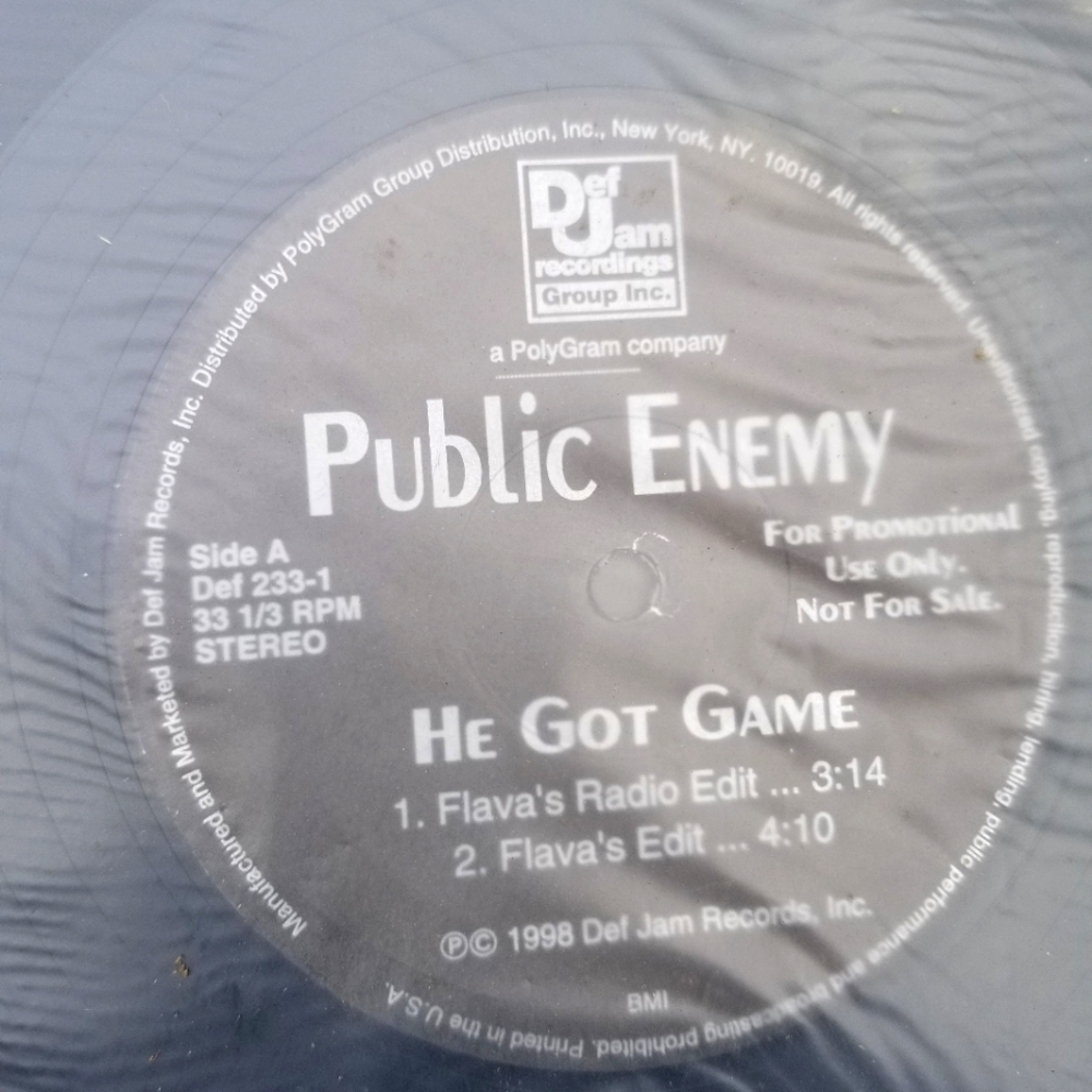 Public Enemy 12 record